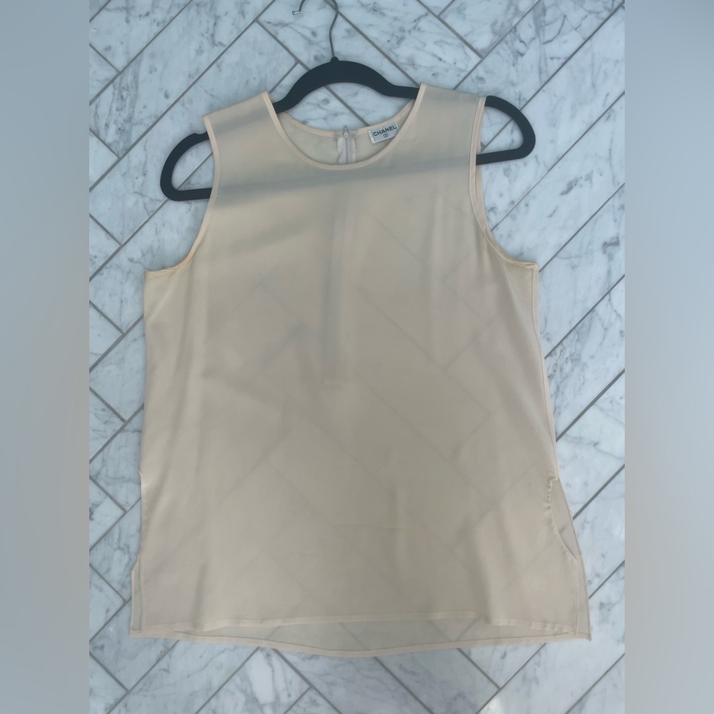Chanel silk blouse